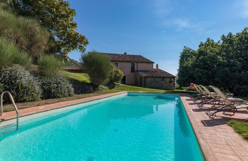 Gambassi Terme Villa | Villa with Pool, Wifi and Panorama Views