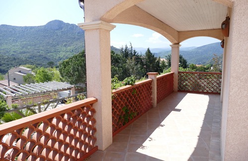 Saint-Arnac Villa | Villa with private pool and panoramic views of the mountains and the village