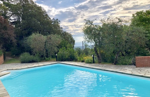 Lucignano House | villa with swimming pool in the countryside near the historic center