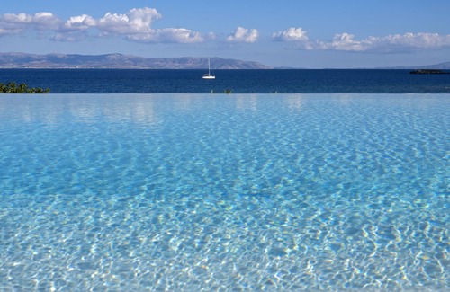 Paros Villa | Villa With Swimming Pool In Front Of Almost Private Beach