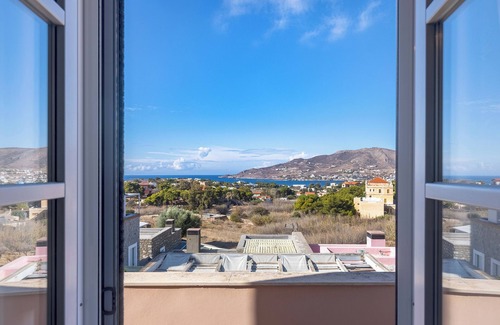 Posidonia House | Villa Zoi with Pool - Sunset & Sea Views in Poseidonia, Syros