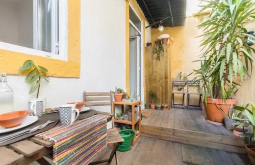 Santo Condestavel Apartment | Vintage Terrace with Terrace by Homeful Homes