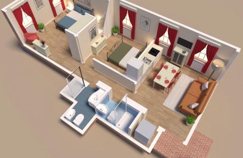 Dorsoduro Apartment | Vista Canale, 4 ospiti, 2 camere e 2 bagni