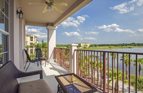 Florida Central Atlantic Coast Condo | Vista Cay at Epic Universe : Luxury Lakeview 4 bedroom condo