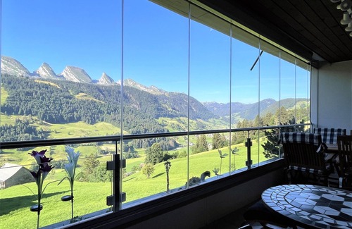 Wildhaus-Alt St. Johann Apartment | Vista Montagna 3-room holiday apartment with mountain view