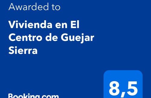 Guejar Sierra Apartment | Vivienda en El Centro de Guejar Sierra