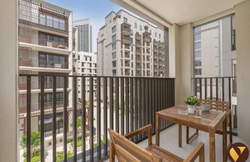 Madinat Zayed Apartment | Vogue Rosewater Two Bedroom Apartment at Dubai Creek Harbour with Balcony and access to Pool, Gym, Kids Area and Near Shopping