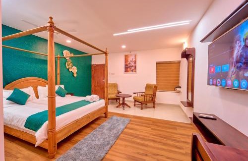 Varkala Hotel | VOYE HOMES Signature Pool Resort Varkala , Just 950 m from Varkala Cliff and Beach