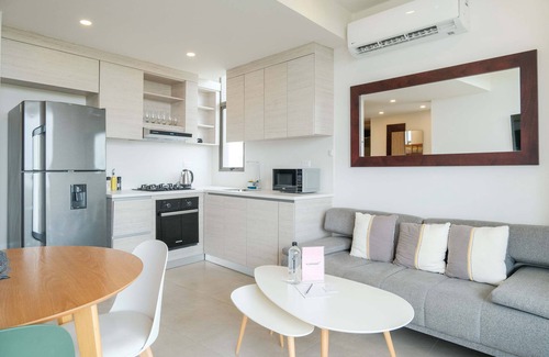 Cartagena District Apartment | w* | Amazing 2BR w/Balcony in Manzanillo Beach