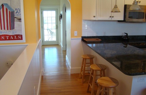 Easton's Point House | Walk to beach, 4BR, 2 full BA home, fenced yrd, covered porch