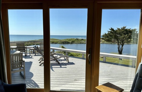 Chilmark House | Walk to Beach, Kayak from Backyard Dock, Ocean & Squibnocket Pond Views
