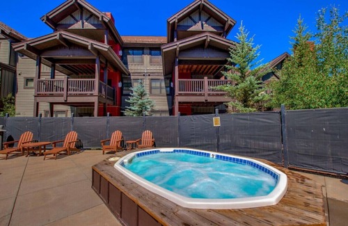 Copper Mountain Village Apartment | Walk to chair lift! West Village, walk to Center Copper, private garage