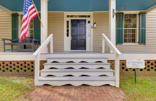 Edenton House | Walk to Downtown Historic Home in Edentons Heart