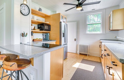 Charlevoix House | Walk to Dtwn: Cozy Home w/Fireplace in Charlevoix