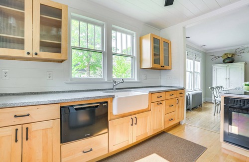 Charlevoix House | Walk to Dtwn: Cozy Home w/Fireplace in Charlevoix