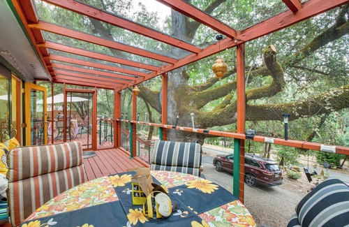 Placerville Cabin | Walk to River: Secluded Placerville Cabin w/Deck
