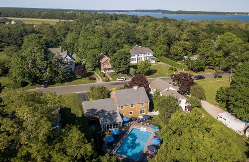 Southold House | Walk to Sandy Beach & Town! Heated Saltwater Pool. Scroll to bottom CONTACT HOST