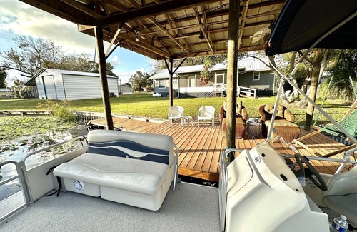 Taylor Creek House | Water view Home with Dock on Canal with access to Lake!
