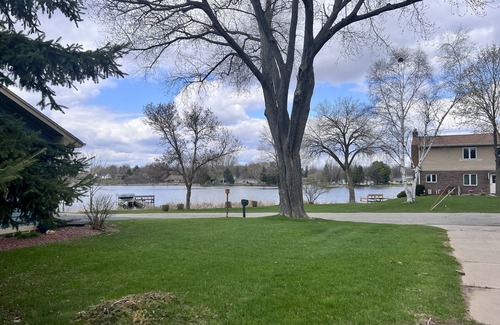 Green Lake Apartment | Water view, private dock and close to town!