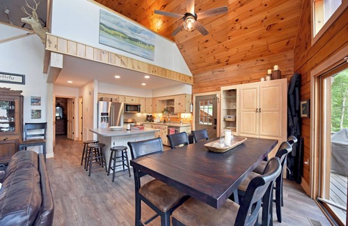 Blairsville Cabin | Water Yr-Around, Cabin on Lake Nottely