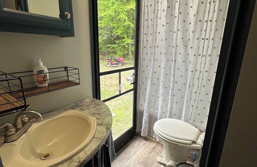 Pickens House | Waterfall view cozy camper
