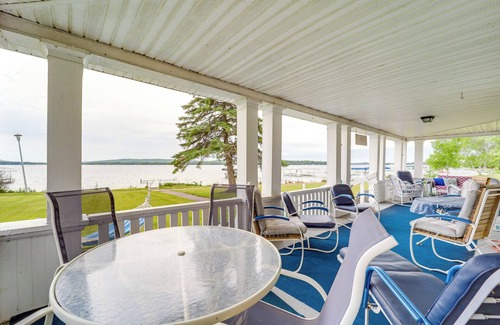 Oden Cottage | Waterfront Alanson Cottage w/Dock & Lake Access!