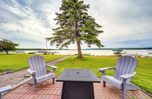 Oden Cottage | Waterfront Alanson Cottage w/Dock & Lake Access!