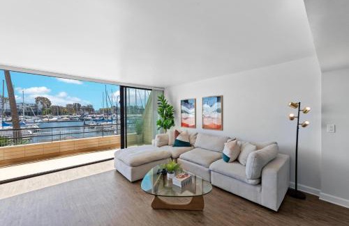 Marina del Rey Apartment | Waterfront Bliss - 2BR with Stunning Marina Views