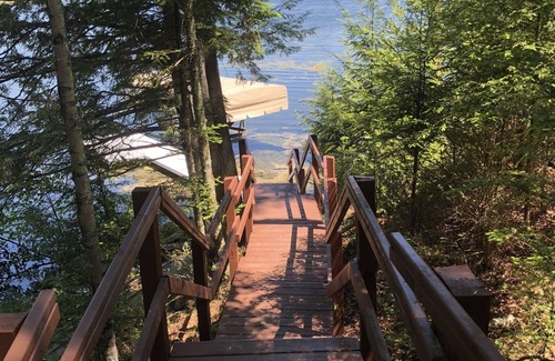 Pickerel House | Waterfront Cabin on Crane Lake, Pickerel, WI 4 bedroom plus loft, 3 full bath