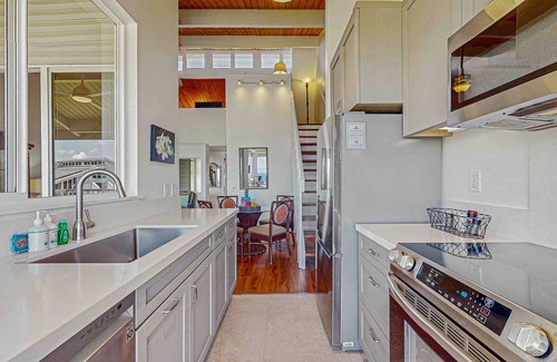 Princeville Condo | Waterfront condo with pool & hot tub, loft & lanai with ocean views