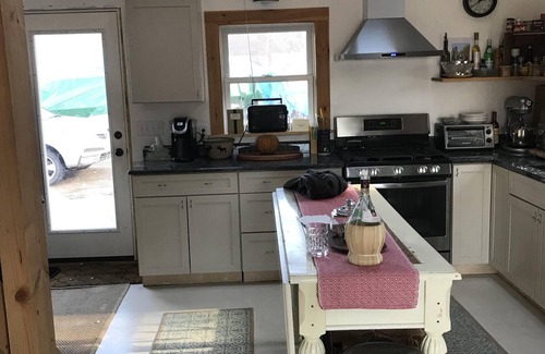 Belfast Cottage | Waterfront cottage with deep water dock, ocean front.