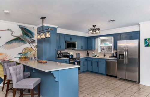 Morgan City House | Waterfront Dock!/Lux 3/2/Fish/fire pit/sleep 6