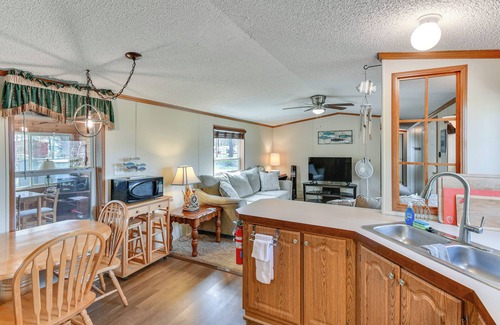 Gladwin House | Waterfront Home w/Boat Slips in Northern Michigan