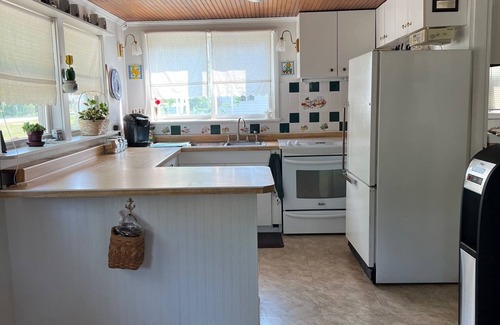 La Crosse House | Waterfront House 2 bdrm, 1 bath, kitchen/dining; New laundry & dock access.