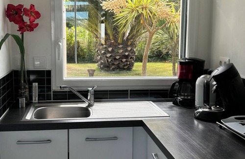 Tregastel House | Waterfront house on GR34, beaches, shops on site TREGASTEL pink granite