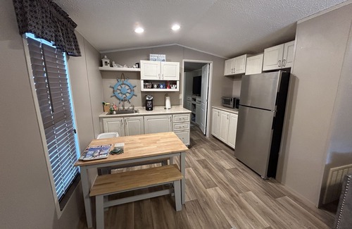 Keaton Beach Cabin | Waterfront Keaton Beach Tiny Home, private dock, pole barn, gulf access by boat!