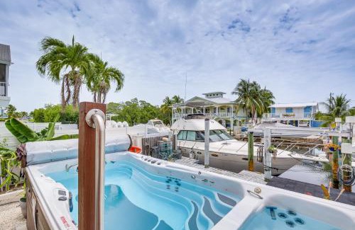 Twin Lakes House | Waterfront Key Largo Oasis with Boat Dock and Swim Spa
