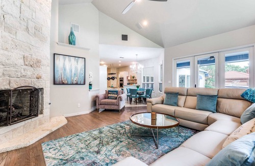 Lakewood Village House | Waterfront Luxury Living with 4-BR, Pool and Views
