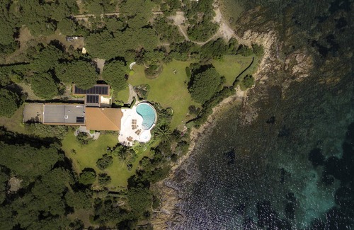 San Teodoro Villa | Waterfront property on private estate with sea views and direct beach access
