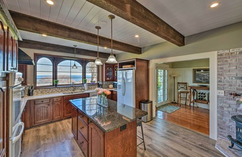 Port Angeles House | Waterfront Port Angeles Home w/Harbor Views