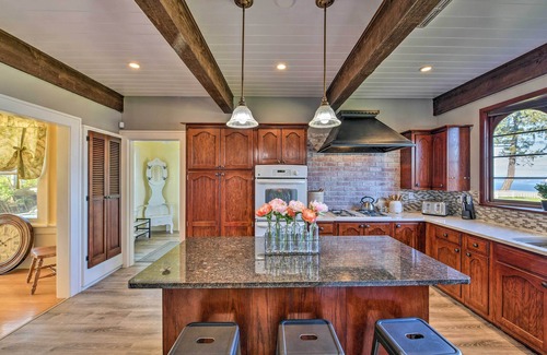 Port Angeles House | Waterfront Port Angeles Home w/Harbor Views