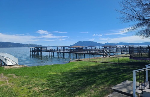 Lakeport House | Waterfront Remodeled home; 4B/2 1/2 bath;Boat-Dock;Hot-tub; Waterslide;Kayaks.