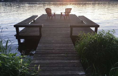 Holly Lake Ranch House | Waterfront Vacation Home, Golf-Fish-Swim, Sleeps 12 in Wooded Resort