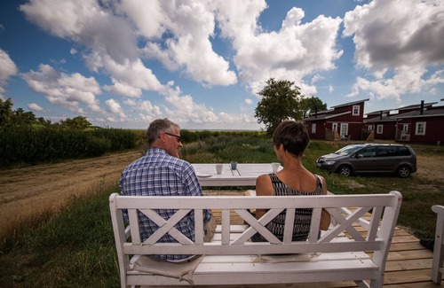 Sønderstrand Cabin | Wattenmeerhütte 25m2 for about 2 adults and 4 children