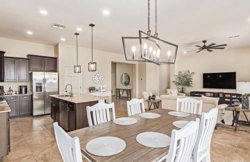 Montecito in Estrella House | Welcome NASCAR Fans! Come chill by the pool in this Estrella Mtn Ranch designers home!