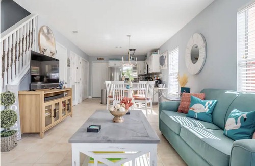 Gulf Lagoon Beach House | Welcome to Flamingo Vibes@PCB- Only 1 block from Rick Seltzer Beach Access Park!