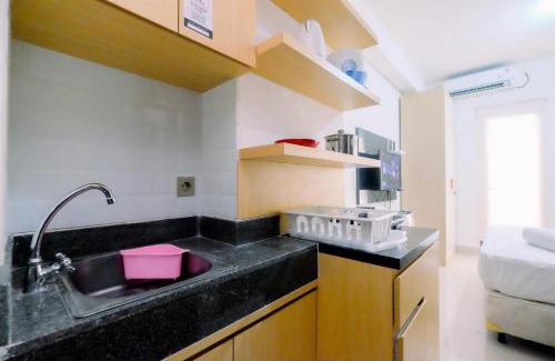 Depok Apartment | Well Designed Studio Room Transpark Cibubur Apartment By Travelio