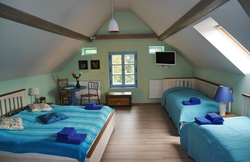 Male Chrastany Resort | Wellness Hotel Boží Oko, 1 double 2 single bed