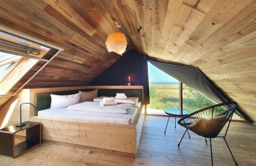 Boiensdorf Ski Chalet | WerderChalet - MEER IN SICHT - Meerblick I Strand 150m I Sauna I eKamin I bis 5 Pers I by "Meyers am Meer"