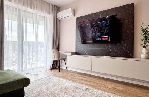 Cluj-Napoca Apartment | West Skyline Residence Private Parking